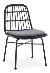 Scaun de grădină Karma K401 (negru)