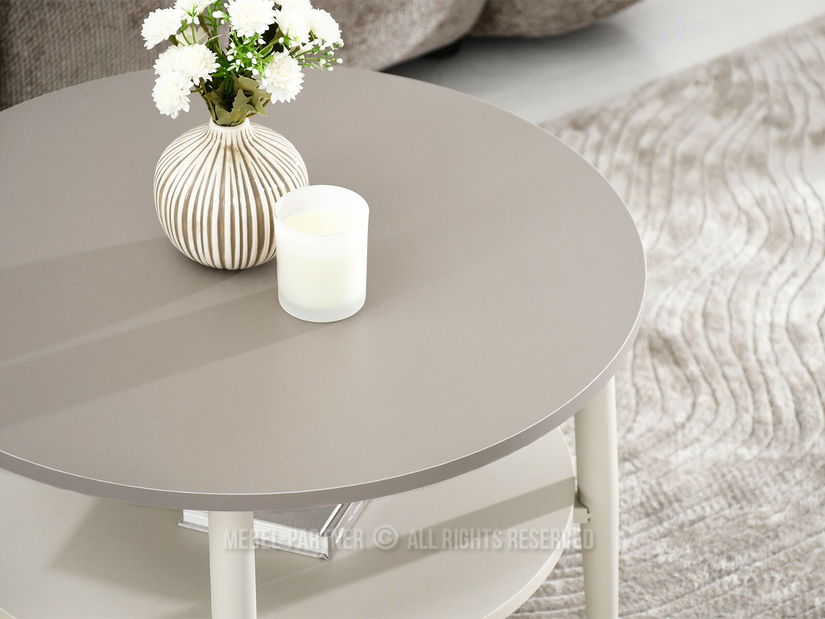 Măsuță de cafea Reforzada (bej + crem)