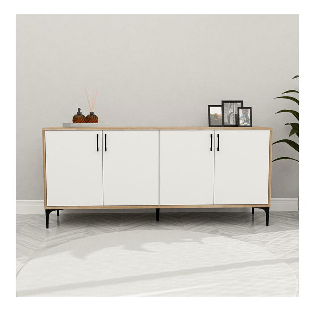 Skrinka Nolavu (dub + biela) 