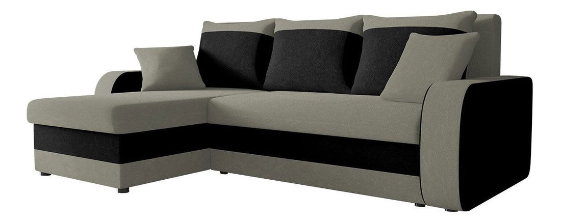 Colțar Maddox (gri + negru)