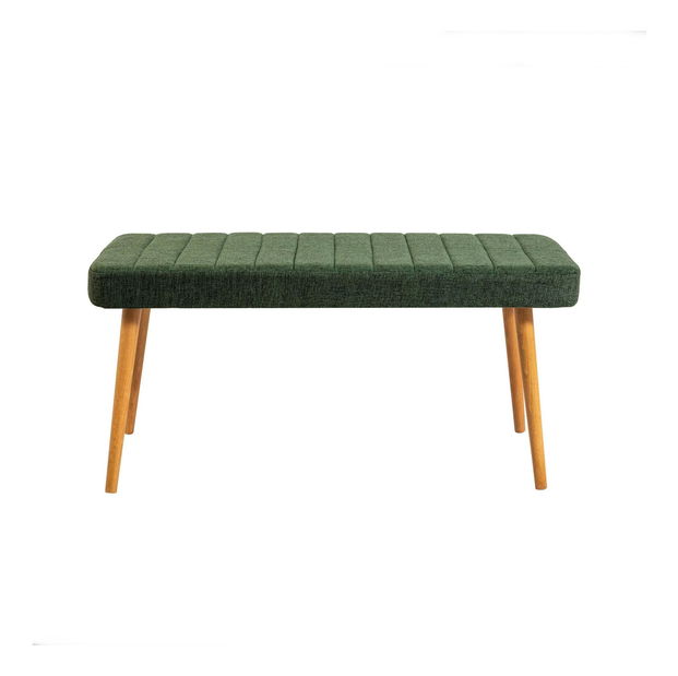 Set mobilier sufragerie Senteago 1 (pentru 6 persoane) (pin atlantic + alb + verde)