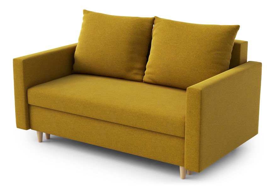 Canapea două locuri Louis (muștar)