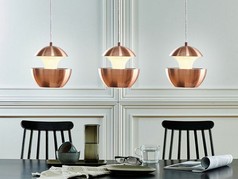 Závesná lampa BAJAN (kov) (medená)
