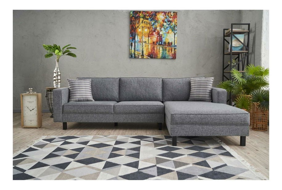 Sarokkanapé Kalen 1 (J) (szürke)