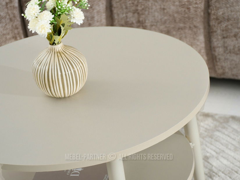 Măsuță de cafea Reforzada (crem)