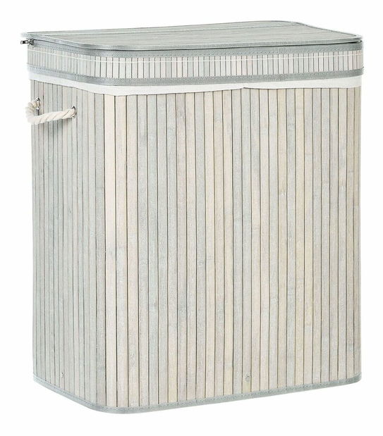 Kôš na bielizeň Kalea (svetlosivá)