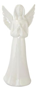 Porcelánový anjel s glazúrou RXL 417 (biela)