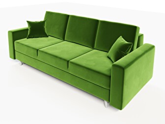 Sofa na razvlačenje Kineton (maslinasto zelena)