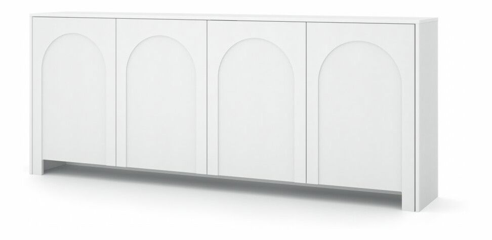 Comodă Arcana 4D (alb)