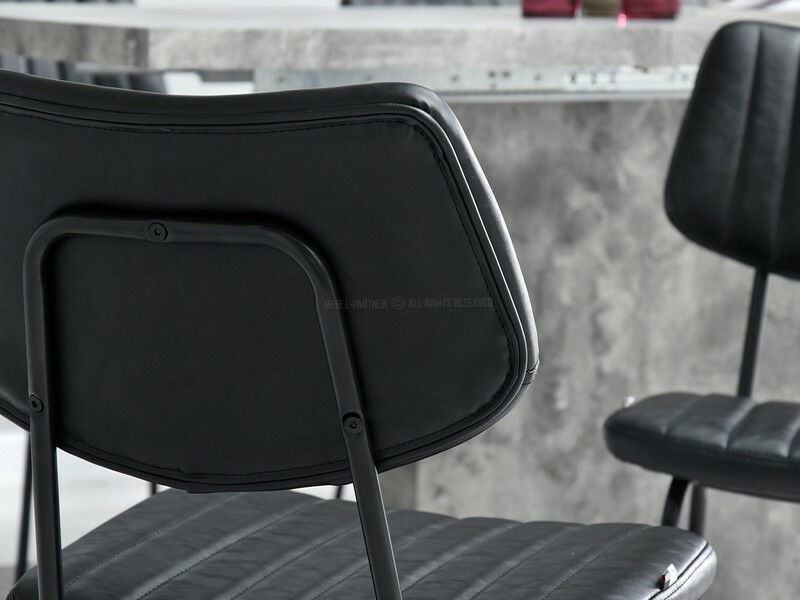 Stolička Hugo (čierna)