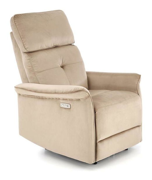 Fotoliu extensibil Shane (bej)