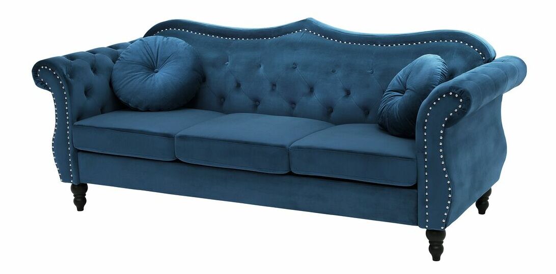 Pohovka trojsedačka Stege (modrá)