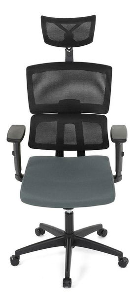 Irodai fotel Kurosadas (szürke + fekete)