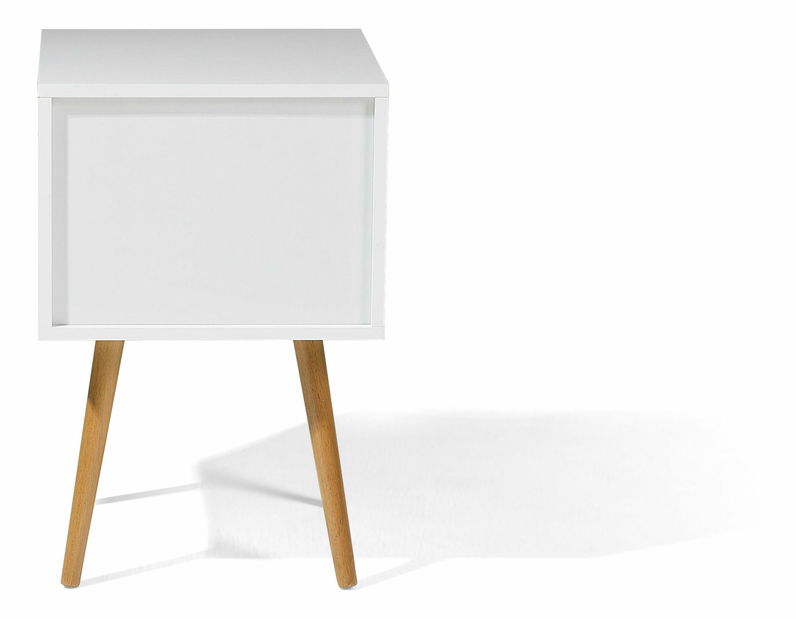Éjjeliszekrény Alberta (fehér) kisebb (2 fiókkal) *kiárusítás