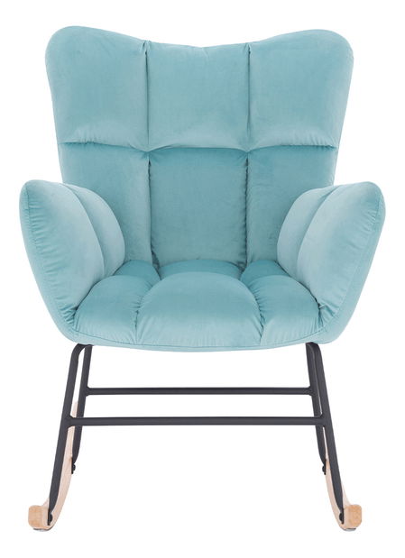 Dizájnos hintafotel Kerem (mentol)