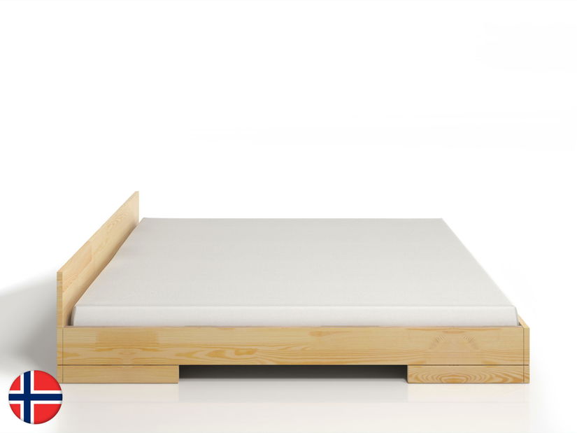 Jednolôžková posteľ 120 cm Naturlig Stalander Long (borovica) (s roštom)