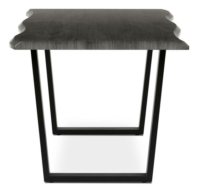 Masă sufragerie Hombros 2 (stejar gri) (pentru 6 persoane)