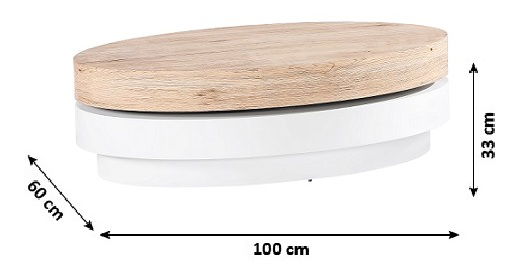 Dohányzóasztal Jeman