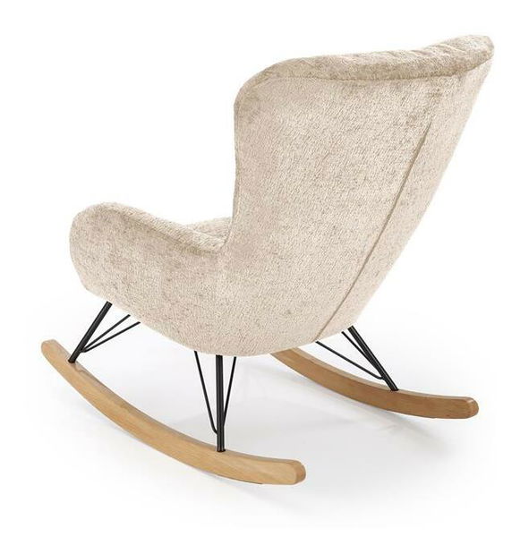 Fotelja za ljuljanje Caster (bež)