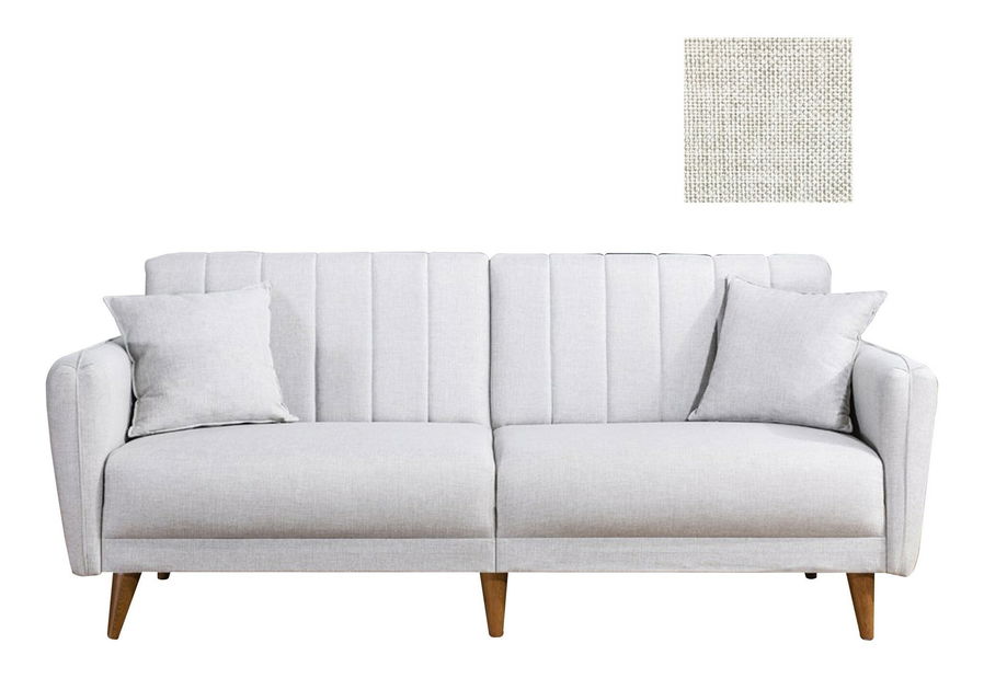 Háromszemélyes kanapé Adriene (krém)