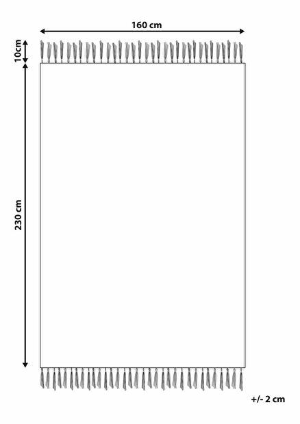 Tepih 160 x 230 cm Zeyza (bež)