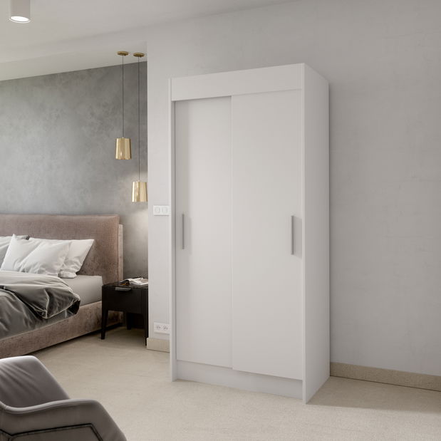 Ormar za garderobu Karrie 100 (bijela)