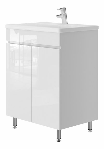 Kúpeľňová skrinka s umývadlom Juventa Ariadna Ar2-65 W