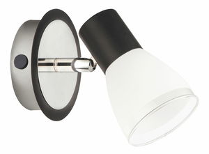 Spot LED Ati 5976 (negru + crom)