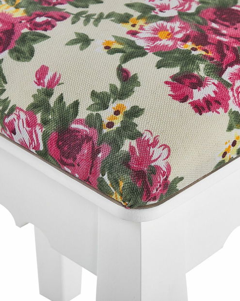 Toaletný stolík SALARO (biela)