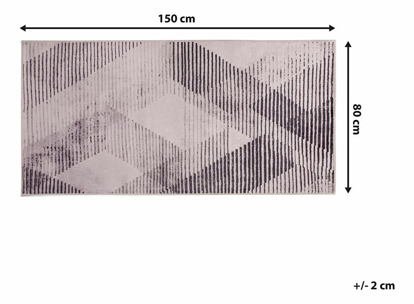 Szőnyeg 150 cm Kelas (rózsaszín)