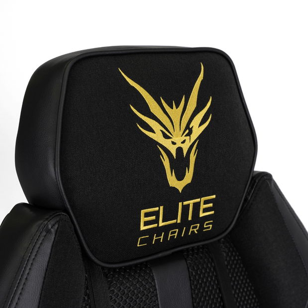 Felső fotel Nutrida (fekete + sárga) 