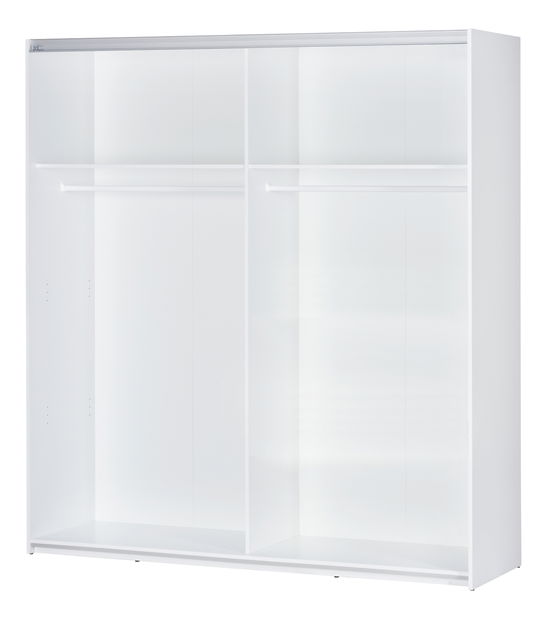 Ruhásszekrény Wanta 01 (fehér + szonoma tölgy)