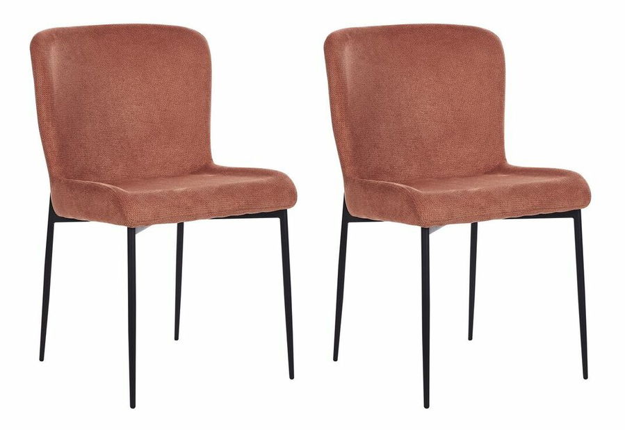 Set 2 ks jedálenských stoličiek Adana (hnedá)