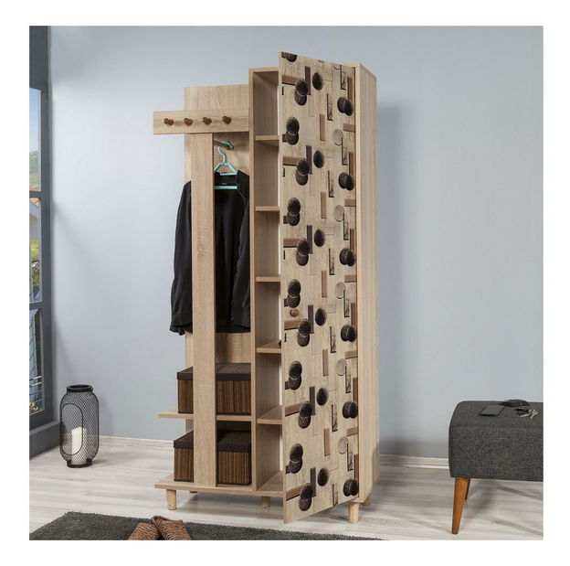 Mobilier hol Garmando 522 (Stejar sonoma)