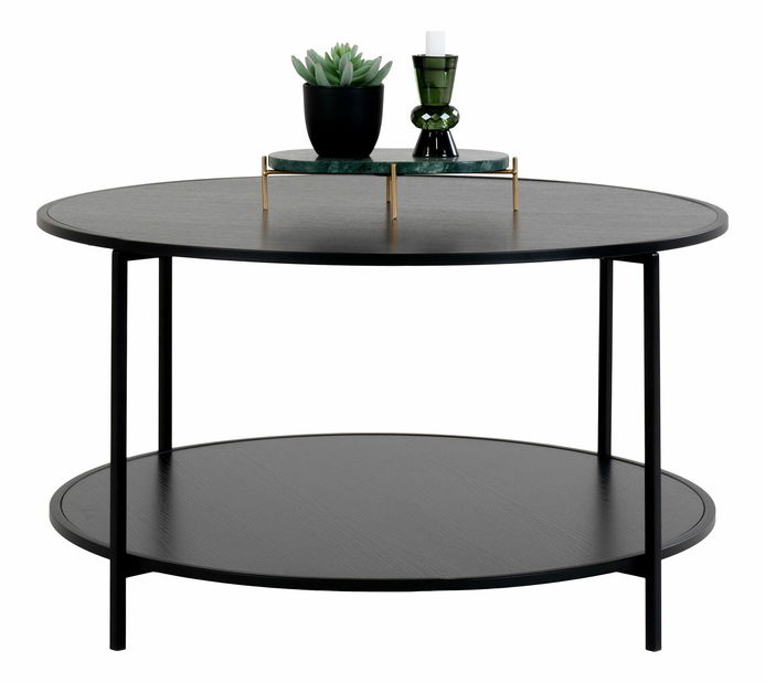 Konferenčný stolík Vistalia 7 (čierna)