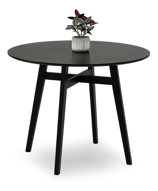 Masă de sufragerie Croc (negru)