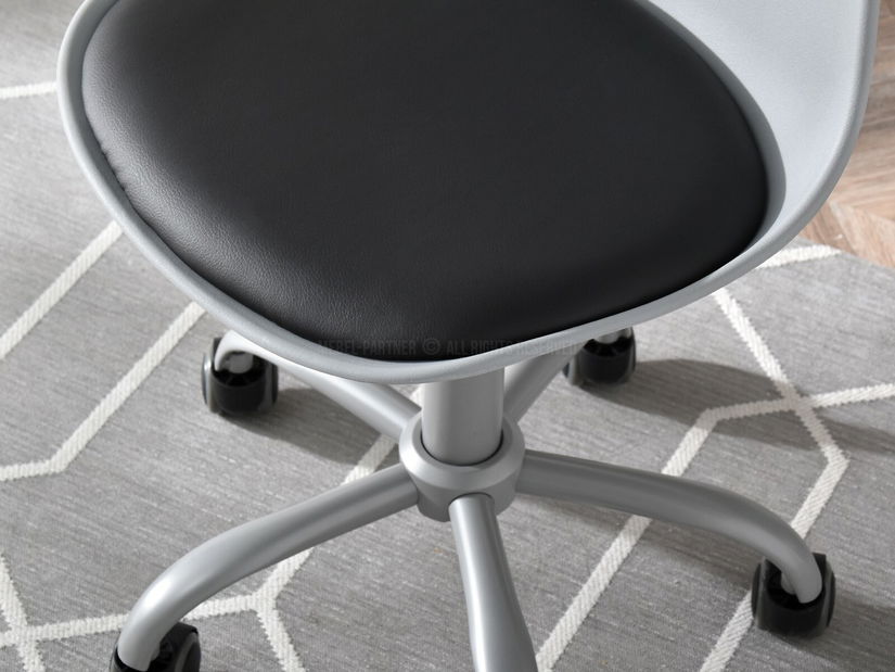 Dječja stolica Footy (sivo-crna + siva)