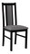 Stolička Daria XIV (čierna + Kronos 22)