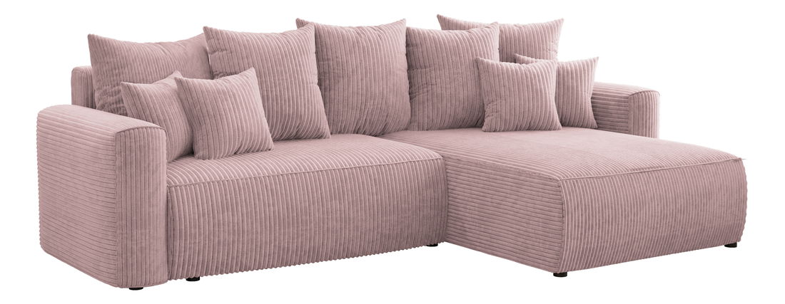 Colțar Baria (D) (roz pudră)