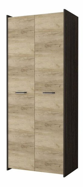 Dulap de haine Moledo (Stejar counter gri + Stejar canterbury) *resigilat