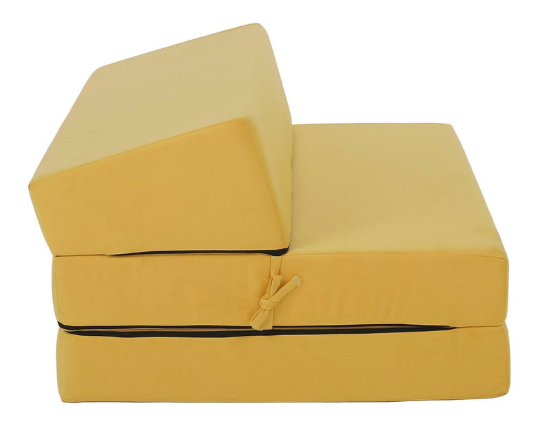 Fotoliu extensibil Viajado (galben) 