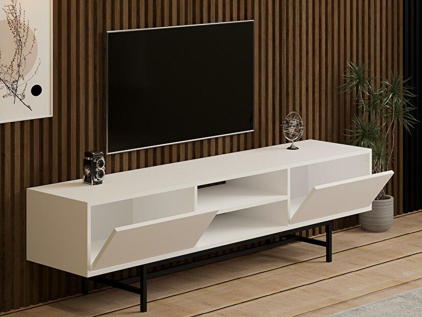 TV asztal/szekrény Nubola (fehér) 