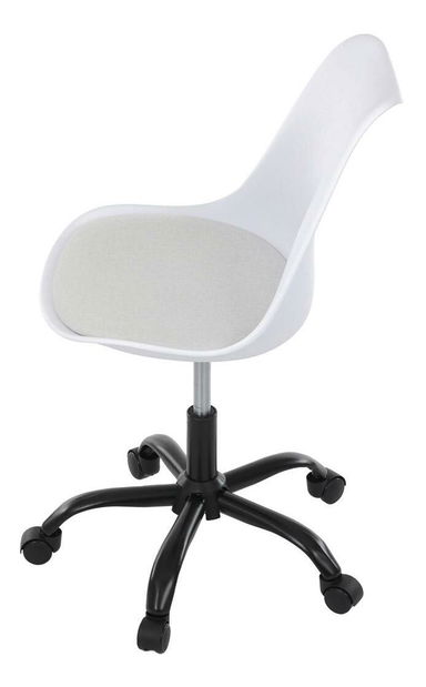 Scaun de birou Kodro (alb)