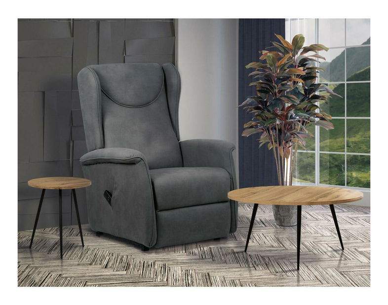 Podesiva fotelja Tranquilzar (siva)