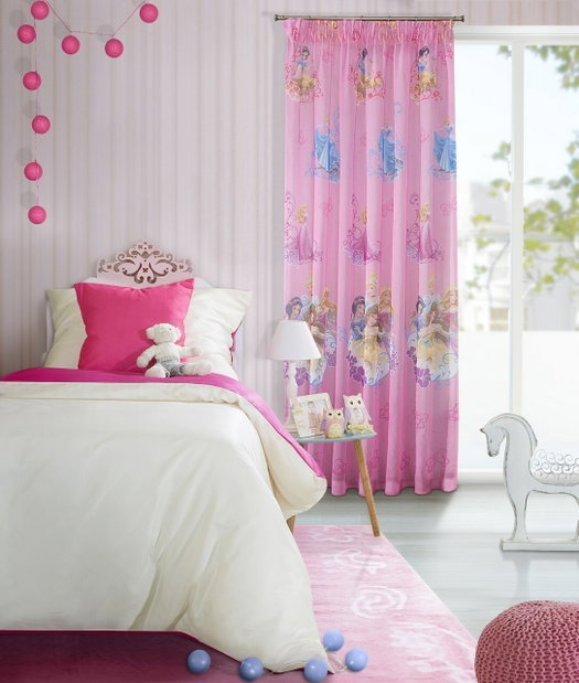 Záves 180X250 cm Princess (ružová) *výpredaj