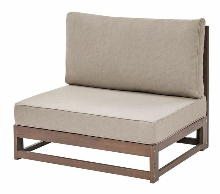 Set mobilier de grădină Timza (lemn maro închis)