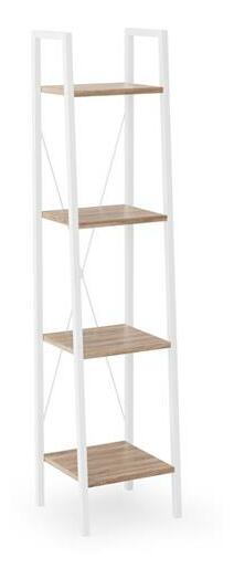 Regál Neda (biela + dub sonoma