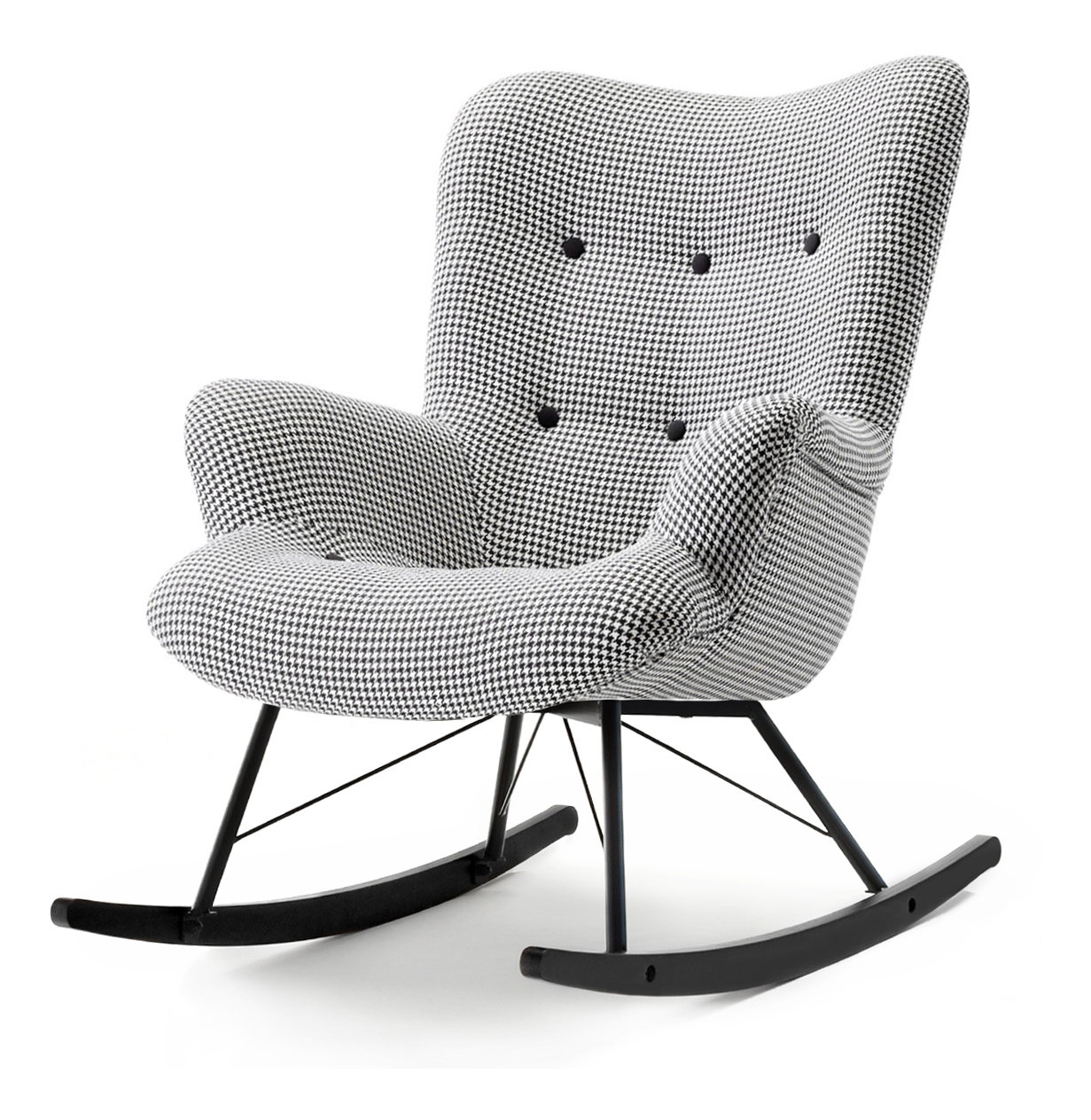 Relaxačné kreslo Laurentino (čierna)