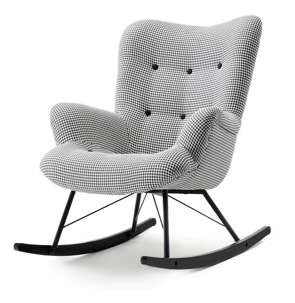 Relaxačné kreslo Laurentino (čierna)