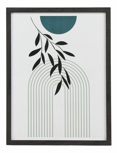 Set 3 ks obrazov Asiravia (čierna)